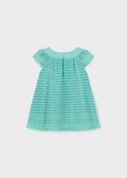 Mayoral Φόρεμα γκιπούρ μωρό γαλάζιο, Κωδ. 24-01908-068
