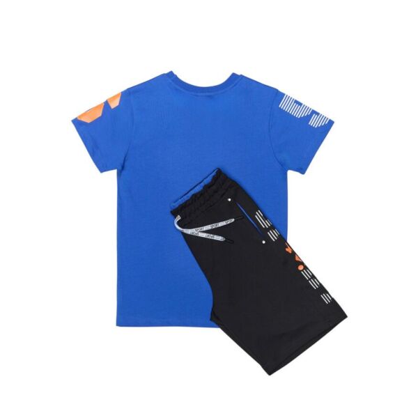 Sprint Σετ βερμούδα και μπλούζα για αγόρι μπλε, Κωδ.241-3007