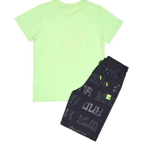Sprint Σετ βερμούδα και μπλούζα για αγόρι μέντα, Κωδ.241-3023