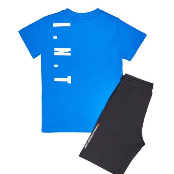 Sprint Σετ βερμούδα και μπλούζα για αγόρι μπλε, Κωδ.241-3029